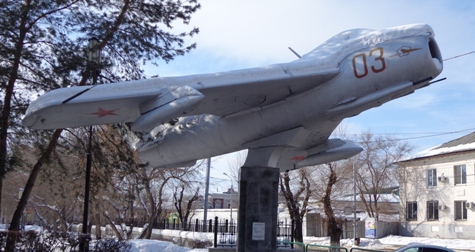 Самолет Ю. А. Гагарина в Оренбурге.JPG