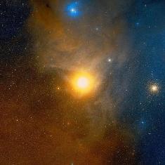 Антарес - звезда в созвездии Скорпиона