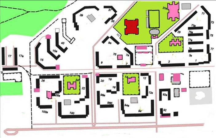 Карта дзержинска нижегородской обл с улицами и номерами домов