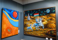 Екатеринбург музей наива выставка две картины.png