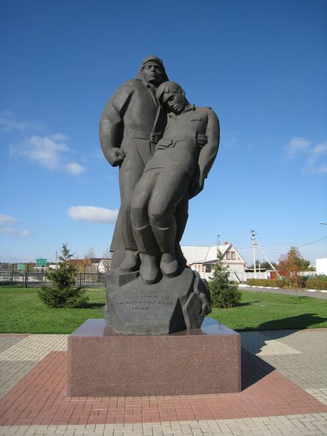 Памятник воинам павшим на прохоровском поле команда экопоколение 9г.jpg