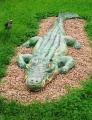 Анималистическая скульптура Крокодил, зоопарк Нижнего Новгорода.JPG